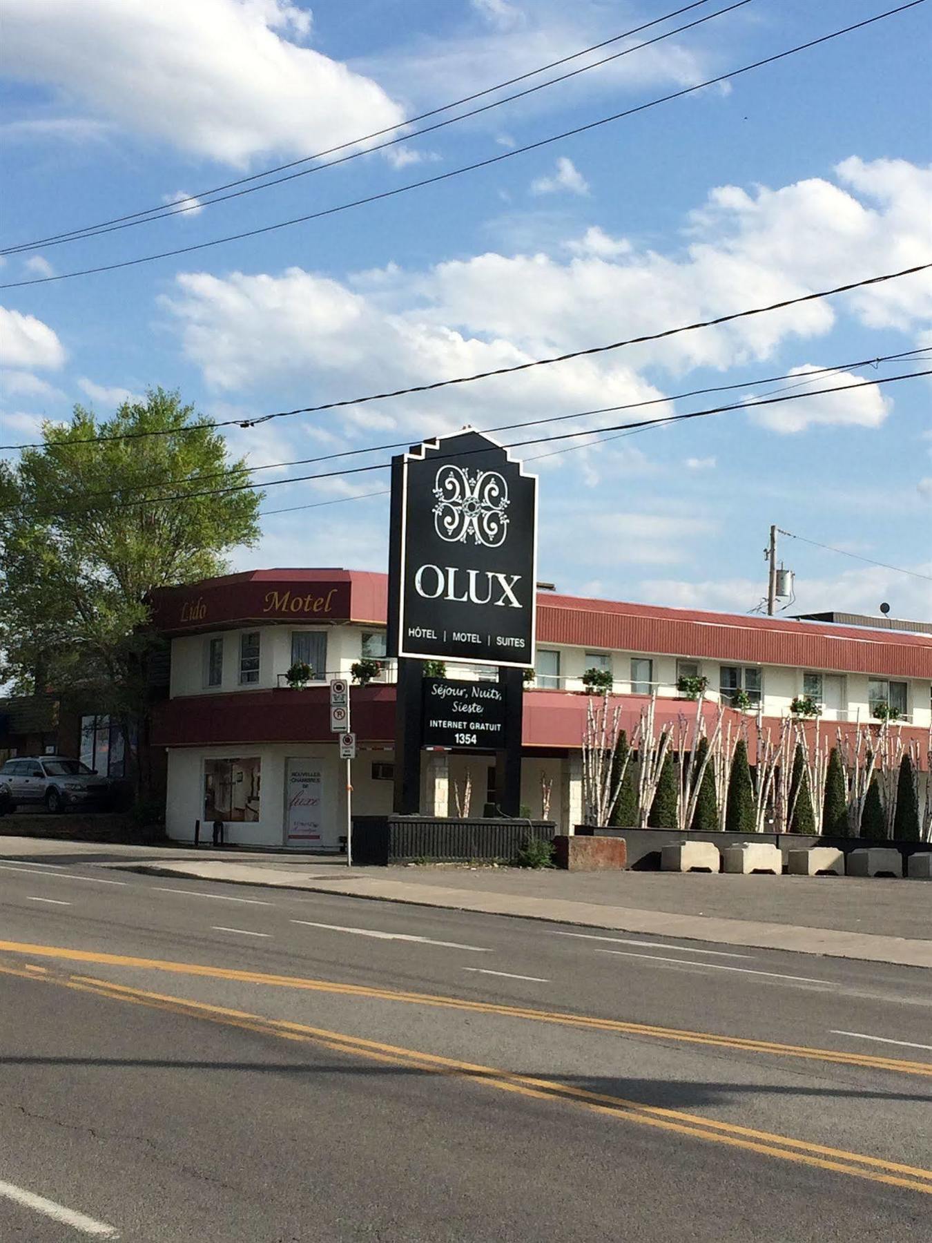 Olux Hotel-Motel-Suites Laval Exteriör bild